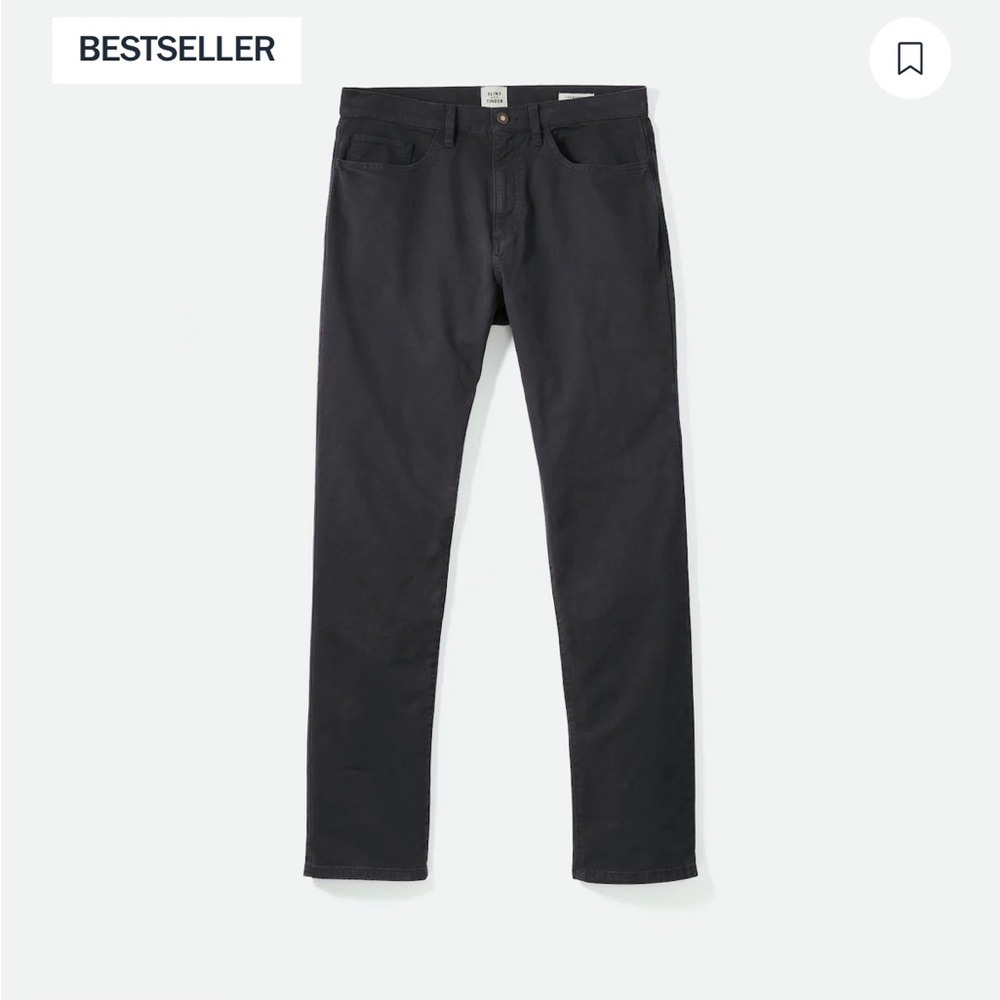 Huckberry FLINT AND TINDER 365 Pant - Tapered
in Charcoal